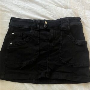 Bershka Black Mini Skirt